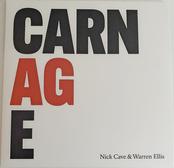 Album art for Nick Cave & Warren Ellis - Carnage