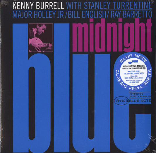 Album art for Kenny Burrell - Midnight Blue