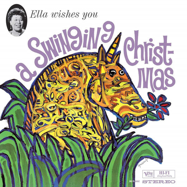 Album art for Ella Fitzgerald - Ella Wishes You A Swinging Christmas