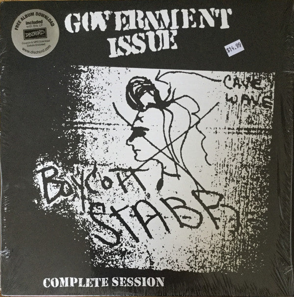 Album art for Government Issue - Boycott Stabb Complete Session