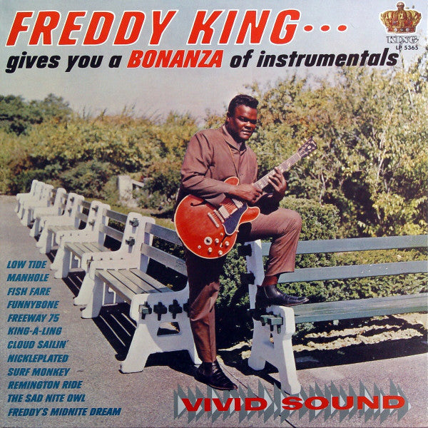Album art for Freddie King - Gives You A Bonanza Of Instrumentals