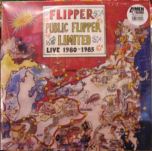 Album art for Flipper - Public Flipper Limited Live 1980-1985