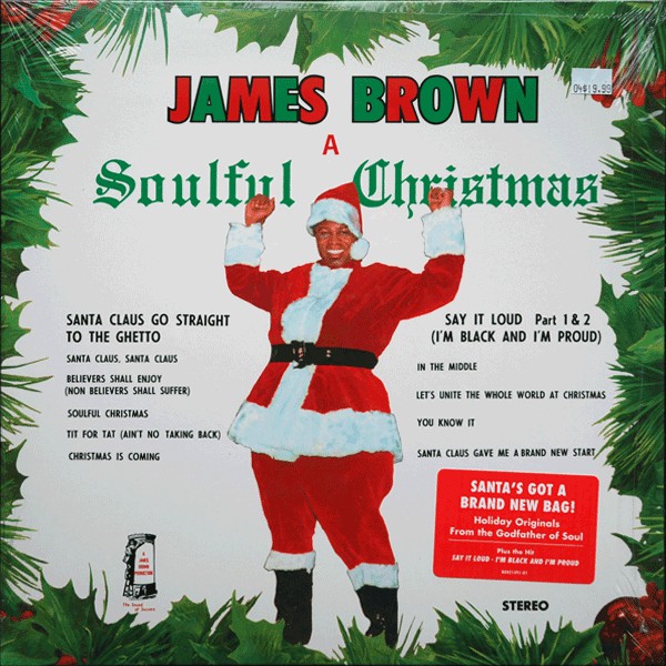 Album art for James Brown - A Soulful Christmas