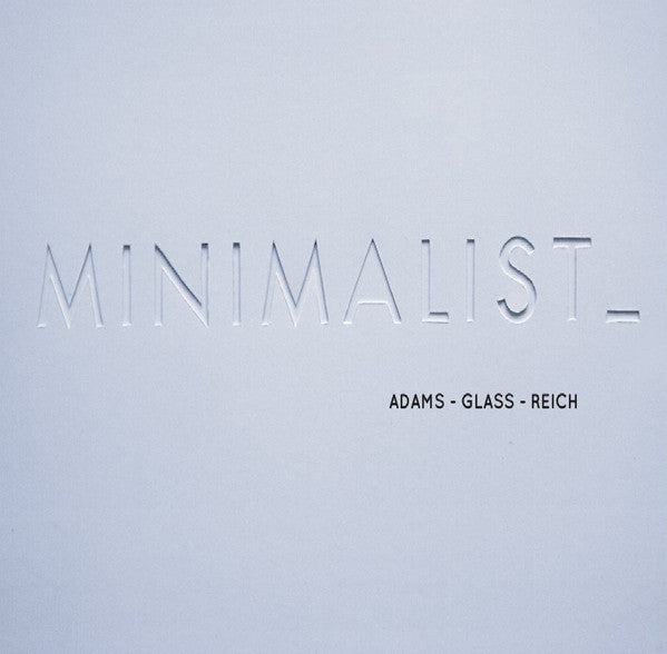 Album art for The London Chamber Orchestra - Minimalist