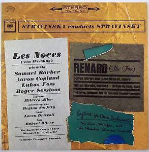 Album art for Igor Stravinsky - Stravinsky Conducts Stravinsky (Les Noces / Renard / Ragtime For Eleven Instruments)