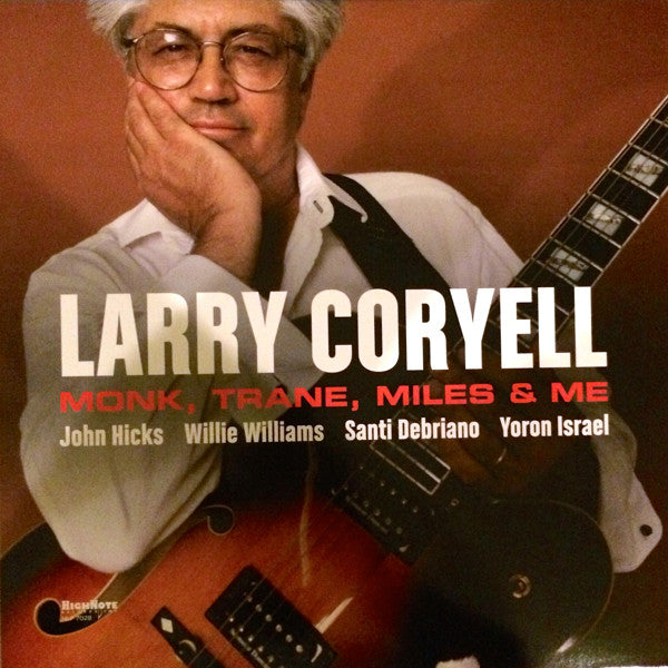 Album art for Larry Coryell - Monk, Trane, Miles & Me