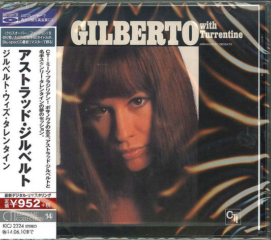 Album art for Astrud Gilberto - Gilberto With Turrentine