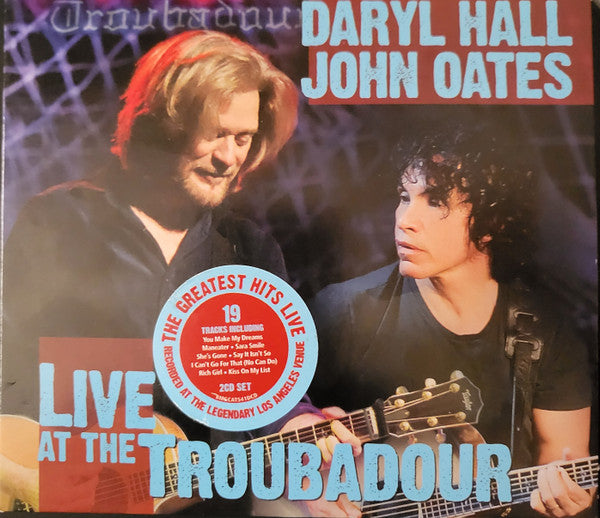 Album art for Daryl Hall & John Oates - Live At The Troubadour