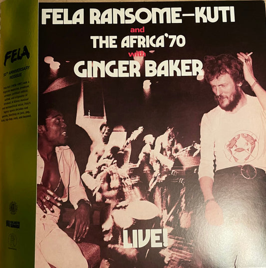 Album art for Fela Kuti - Live!