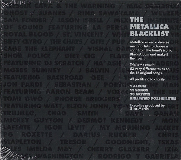 Album art for Various - The Metallica Blacklist