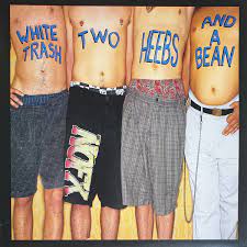 NOFX - White Trash, Two Heebs and a Bean ["Bone w/ Sky Blue Splatter" Vinyl]