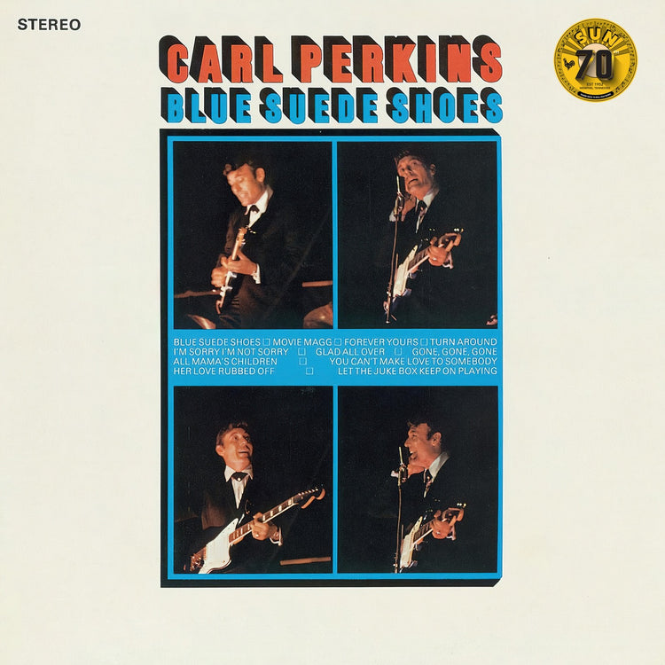 Carl Perkins - Blue Suede Shoes (remastered lp)