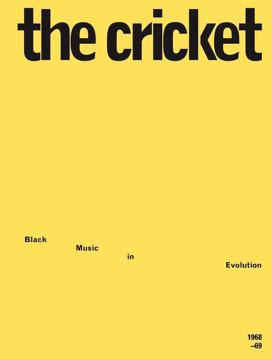 The Cricket - Black Music in Evolution 1968-69 (Book)
