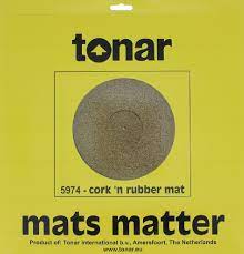 Tonar Cork And Rubber Turntable Slipmat